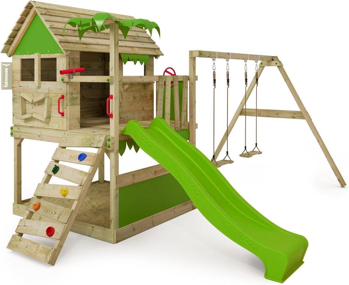 Test portique d'escalade Fatmoose TikaTaka Town XXL