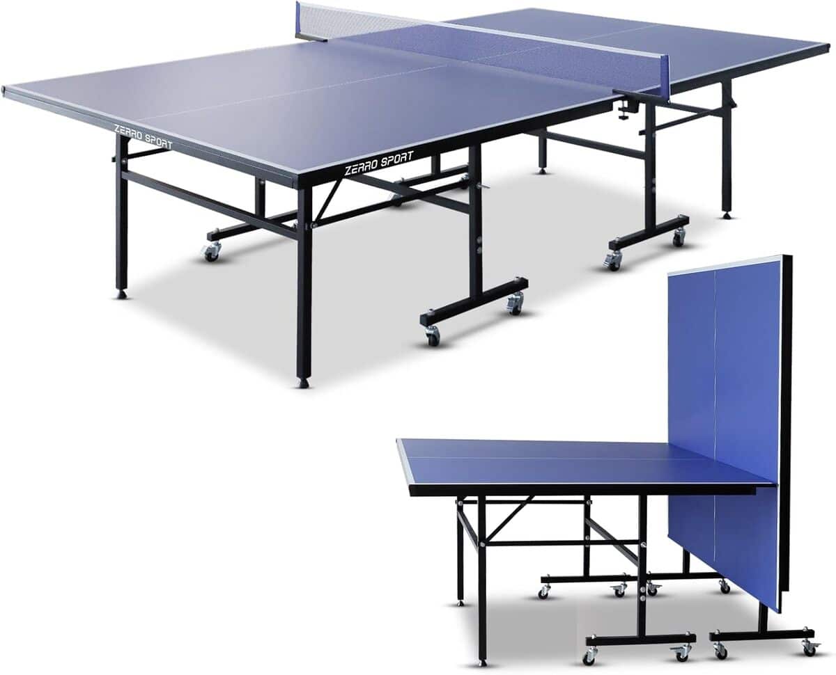 Test : table de ping pong pliable ZERRO 15 mm