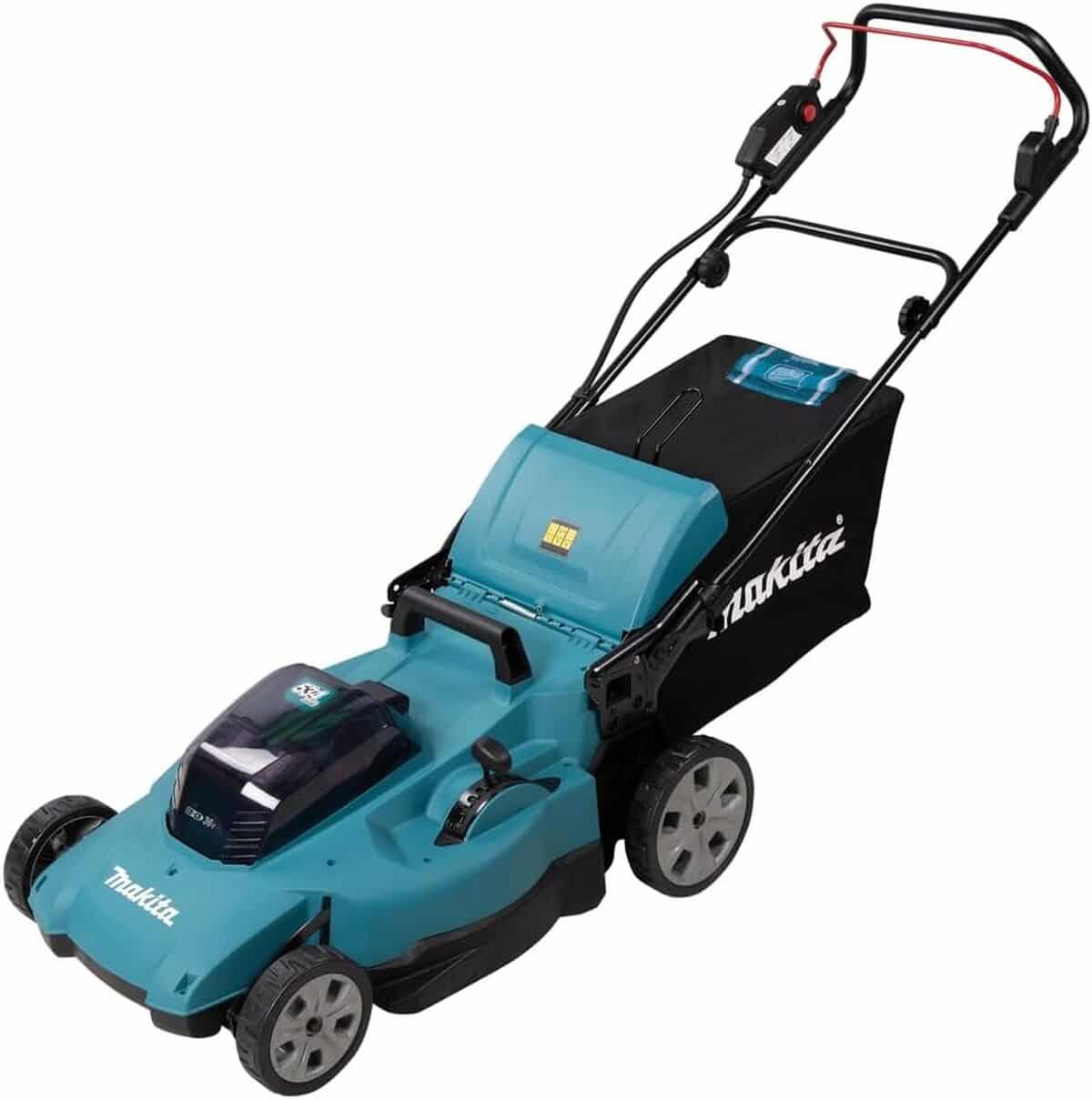 Test de la tondeuse Makita DLM538Z 53 cm 36V