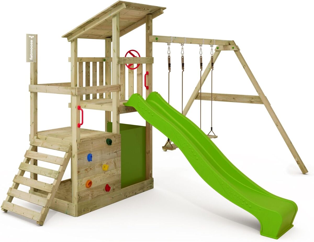 Test de l'aire de jeux FATMOOSE FruityForest Fun XXL : le paradis des enfants