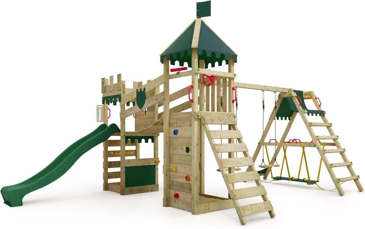 Test de l'aire de jeux Fatmoose RiverRun Royal XXL : aventure et amusement garantis