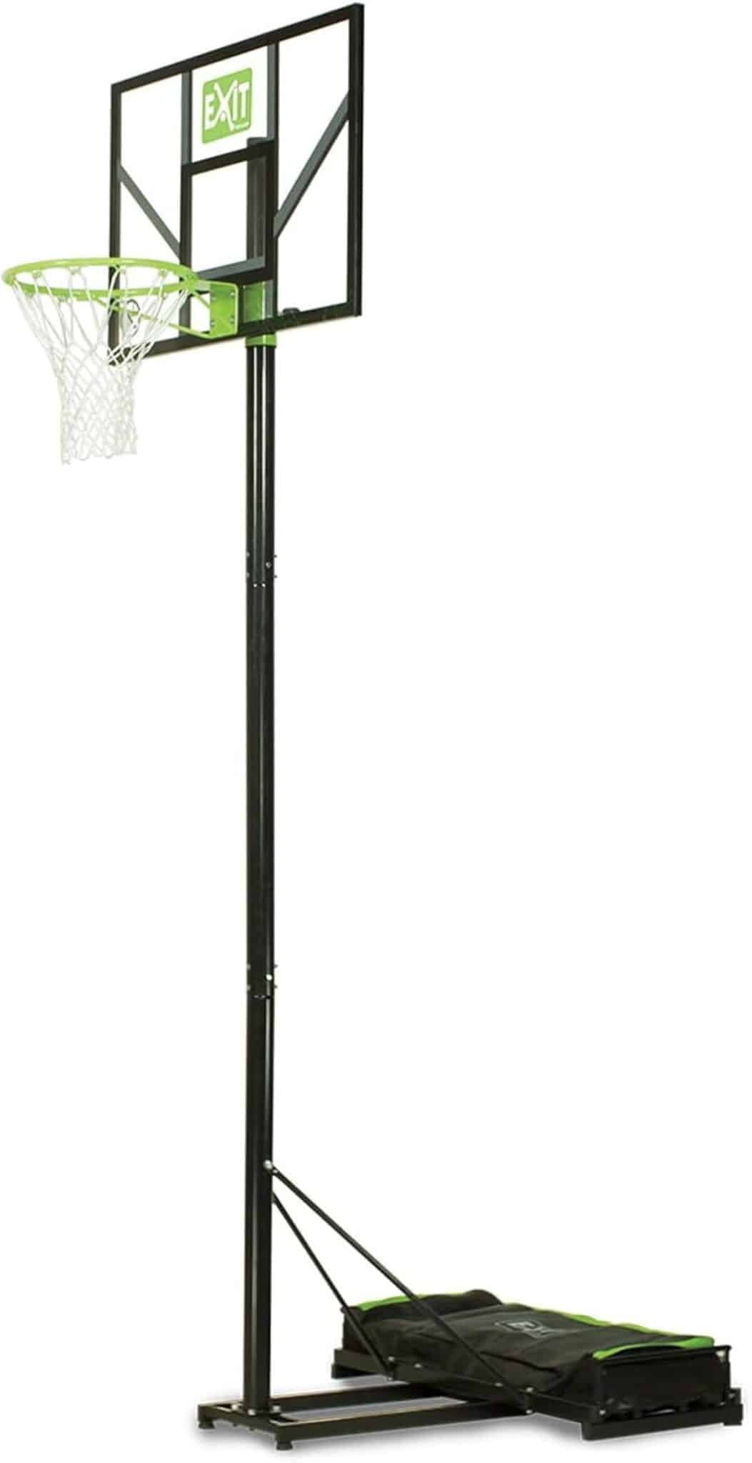 Test du panneau de basket mobile EXIT Toys Comet ajustable