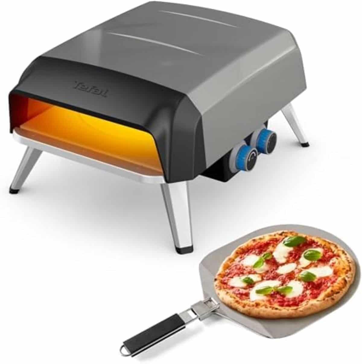 Test du Tefal Pizza Pronto : four à pizza gaz avec pierre rotative à 360°