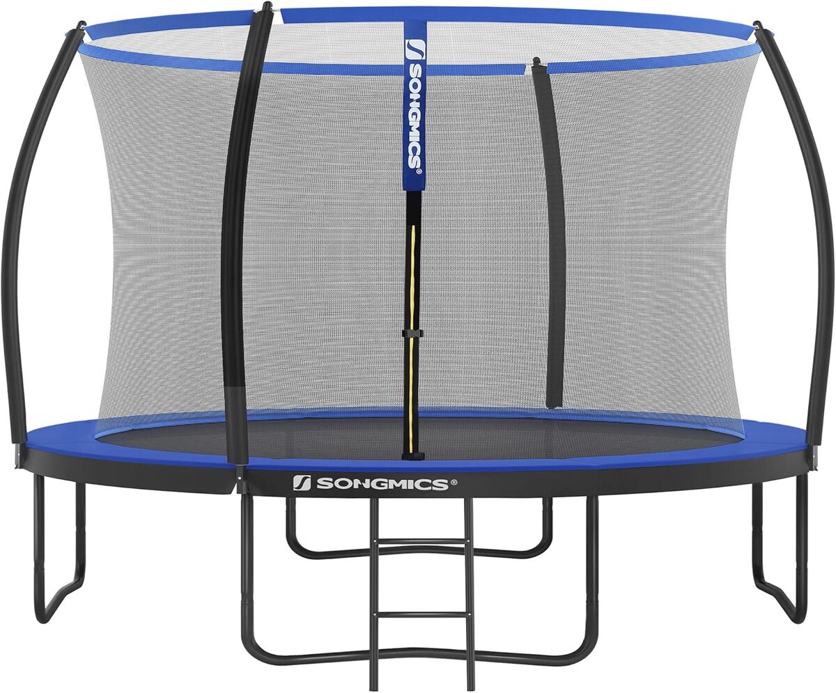 Test du trampoline SONGMICS STR12BK : 366 cm de sécurité et fun