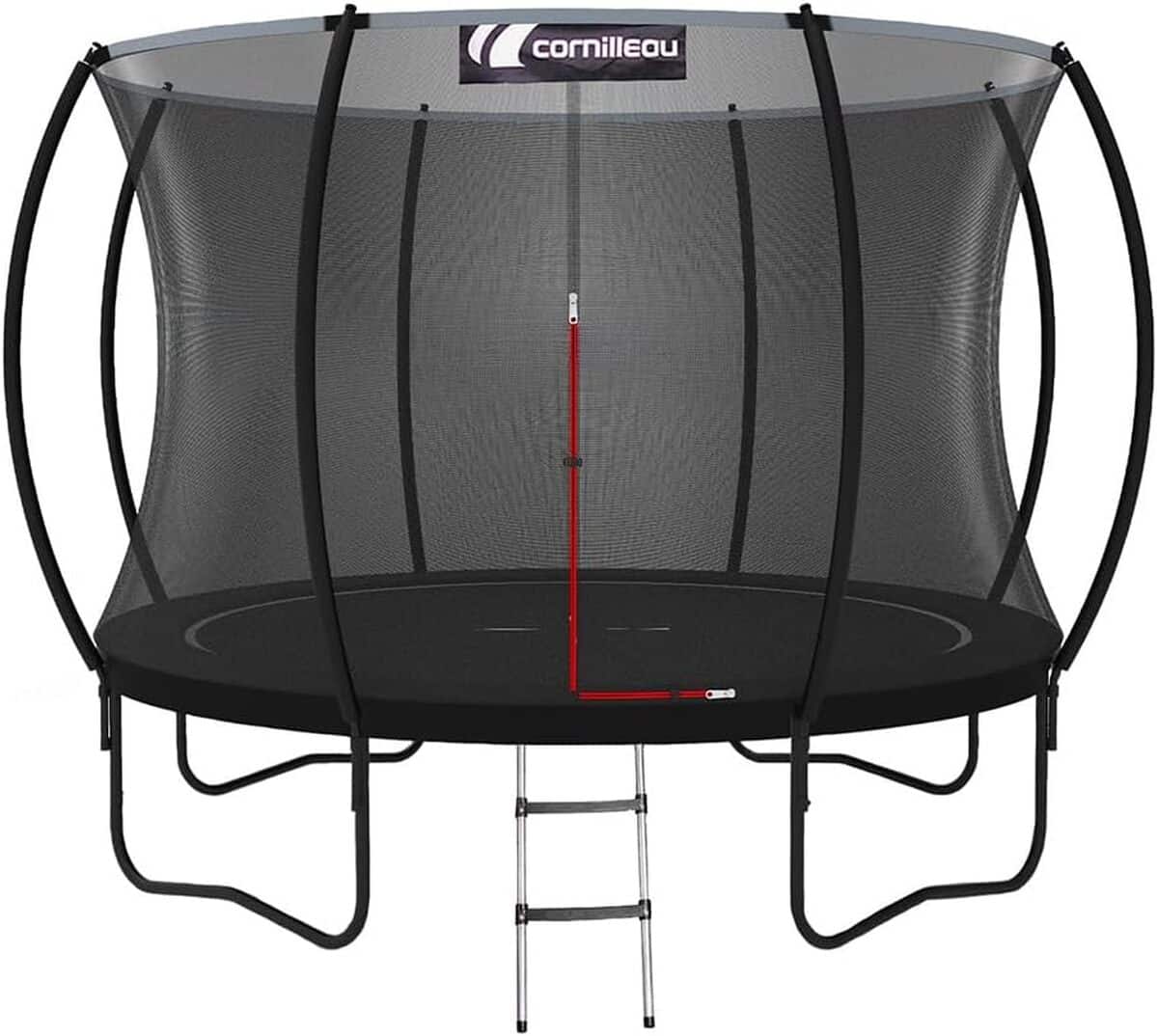 Test du trampoline Springcare de Cornilleau : sécurité et fun à l'extérieur