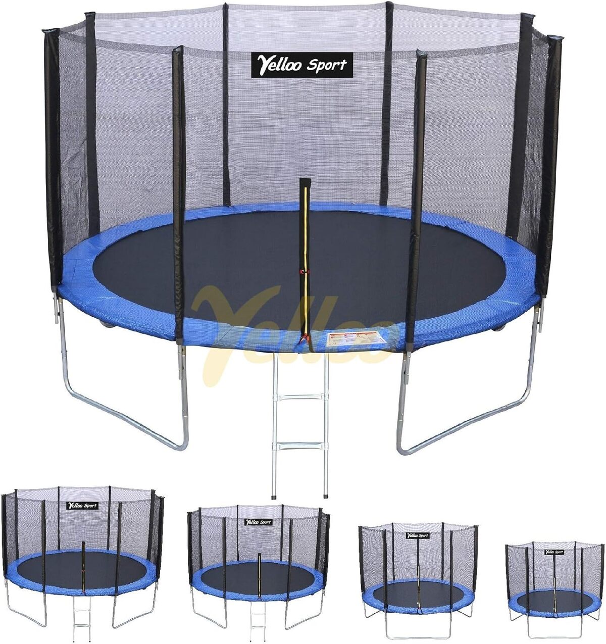 Test du YELLOO Sport : trampoline 366 cm sécurisé pour enfants