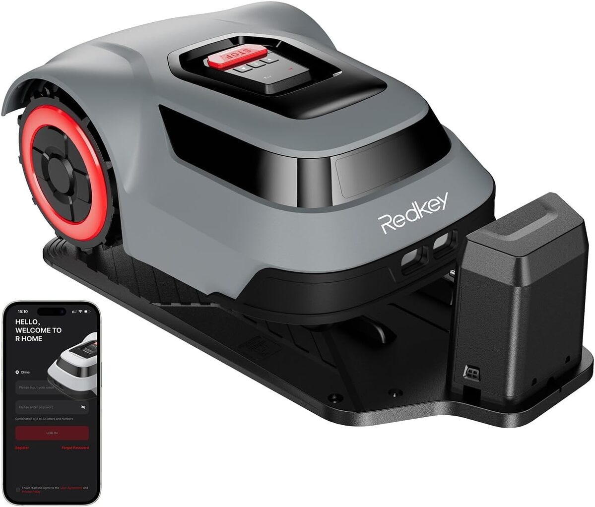 Test Redkey MGC500 : robot tondeuse high-tech pour jardins