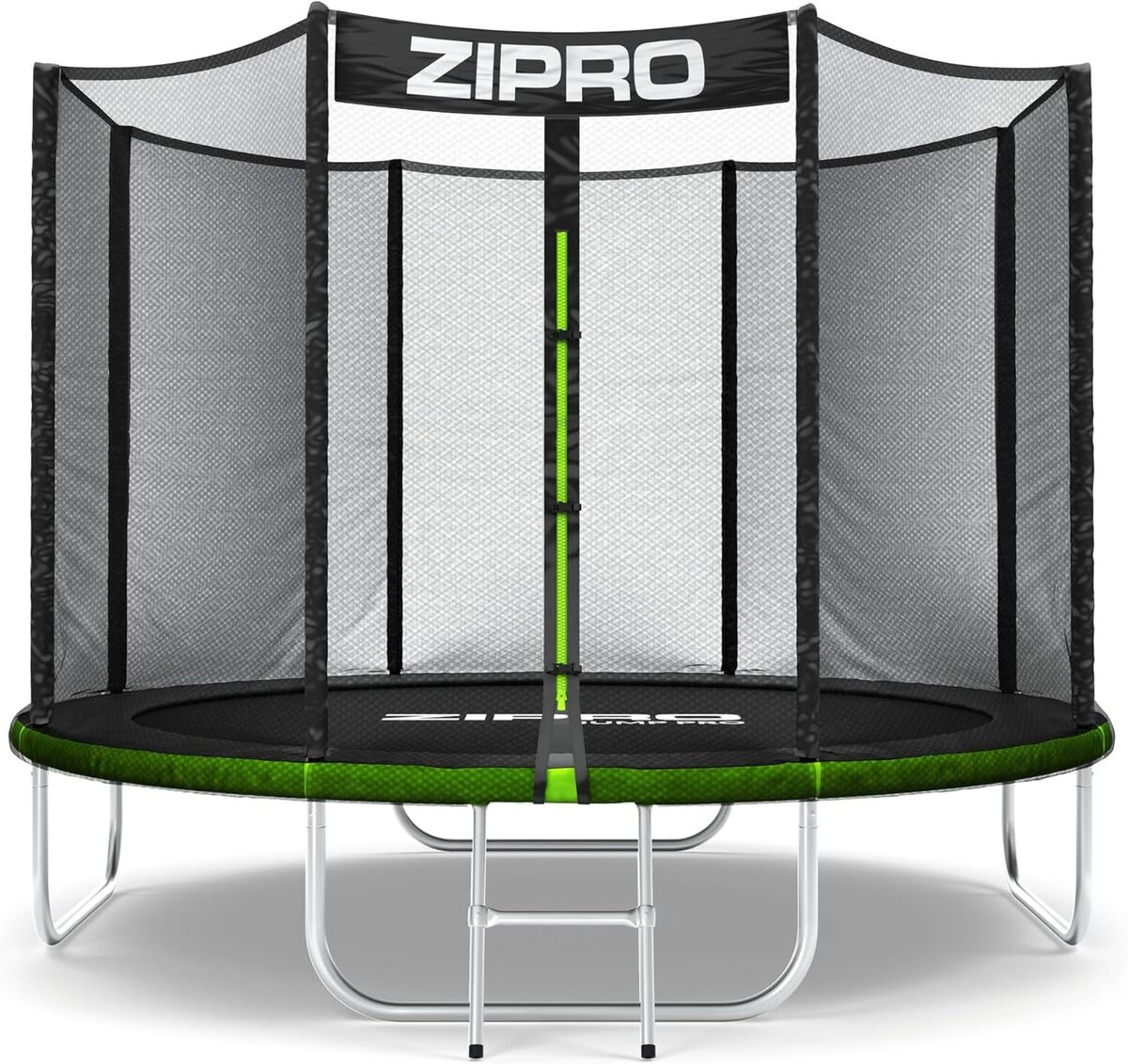 Test trampoline d'extérieur ZIPRO JumpPro : sécurité et montage facile