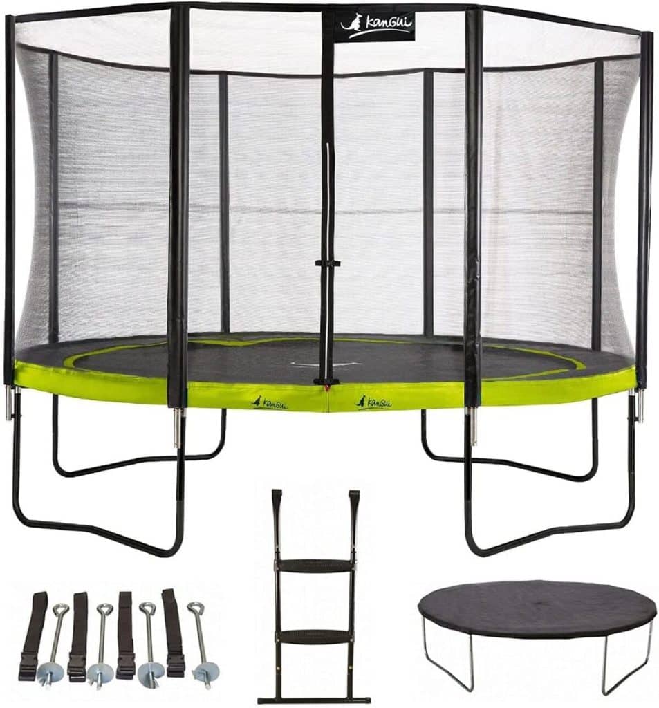 Test : trampoline Kangui Punchi 365 cm, l'atout du jardin