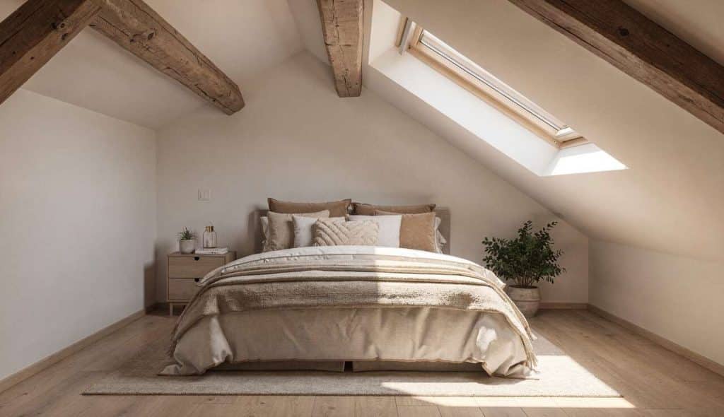 Aménager une chambre sous les combles : astuces et idées déco