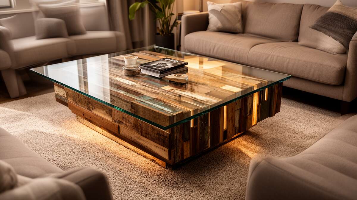 Les mat&eacute;riaux tendance pour vos tables de salon