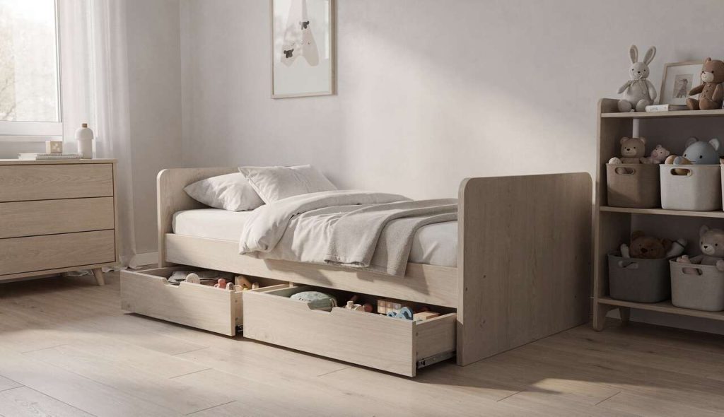 Lits enfant avec rangement : optimiser l'espace