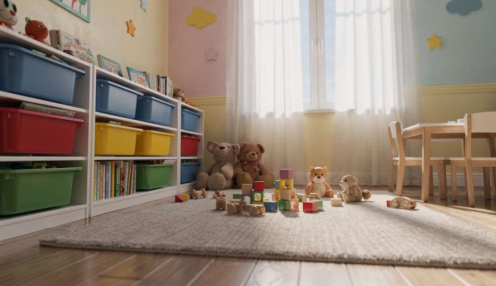 Rangement astucieux pour jouets : idées pratiques et efficaces