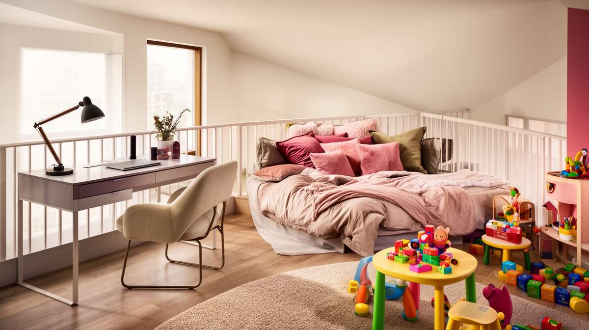 Choisir la fonction de votre mezzanine : bureau, chambre ou salle de jeu