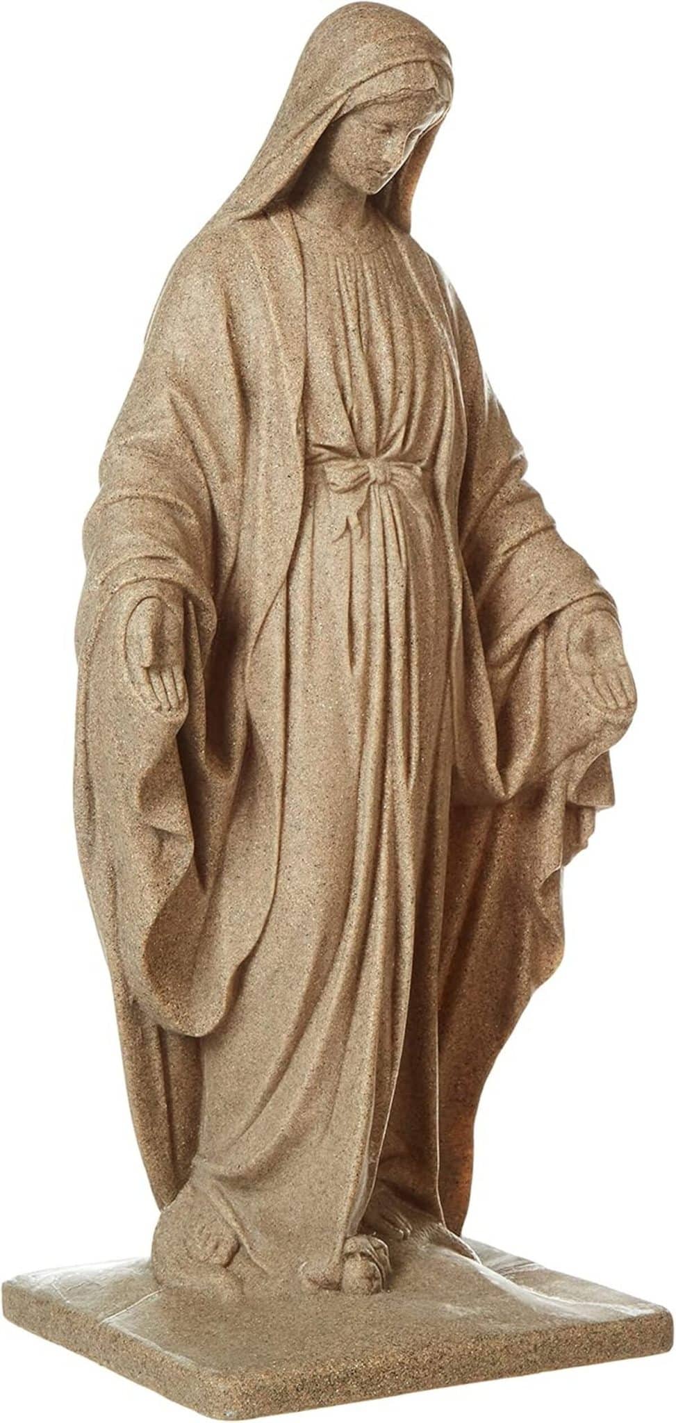 Avis : statue Vierge Marie Emsco Group - aspect grès naturel
