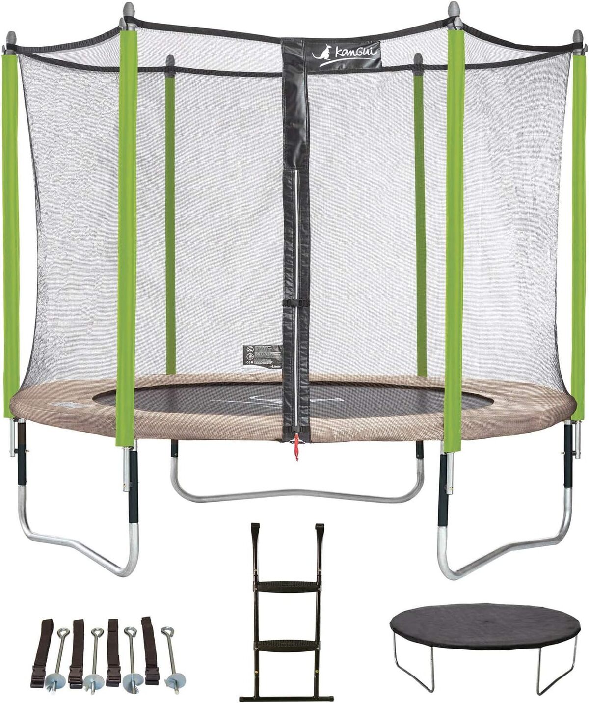 Test du trampoline Kangui Jumpi Zen : sécurité et polyvalence