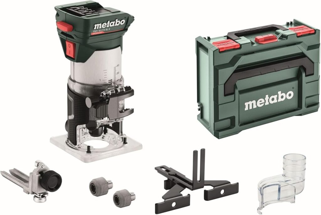 Test : metabo FMV 18 LTX BL, fraise sans fil puissante et précise