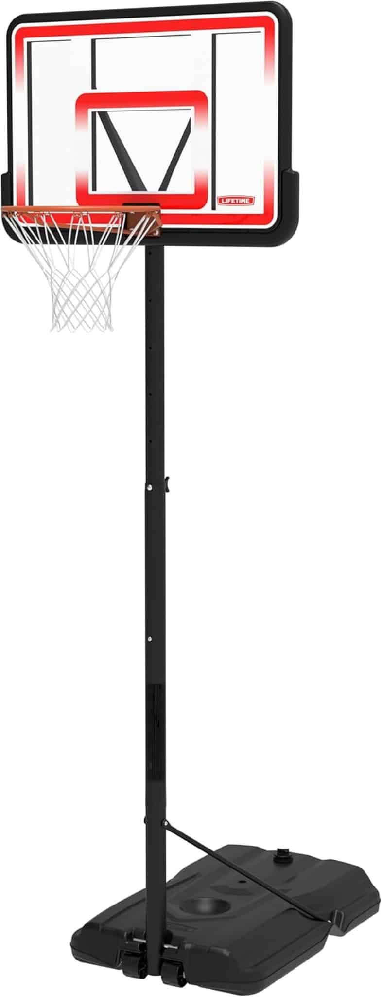 Test : panier de basket-ball Lifetime 1269 Pro Court réglable, portable