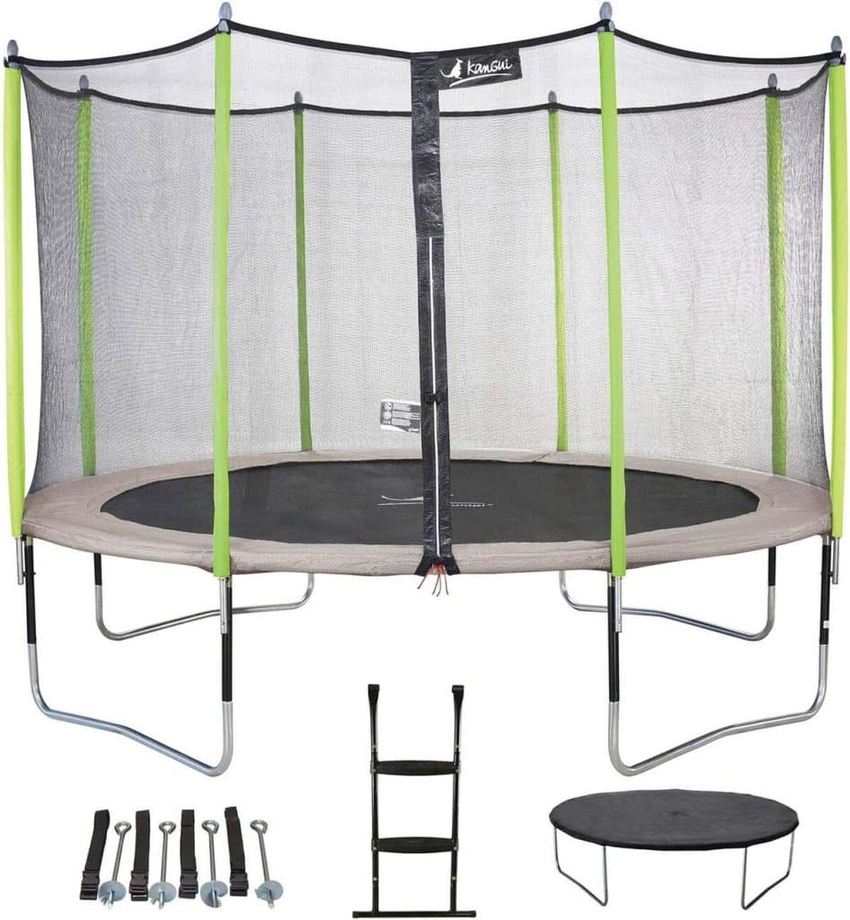 Test trampoline Kangui Jumpi Zen : sécurité et plaisir pour toute la famille
