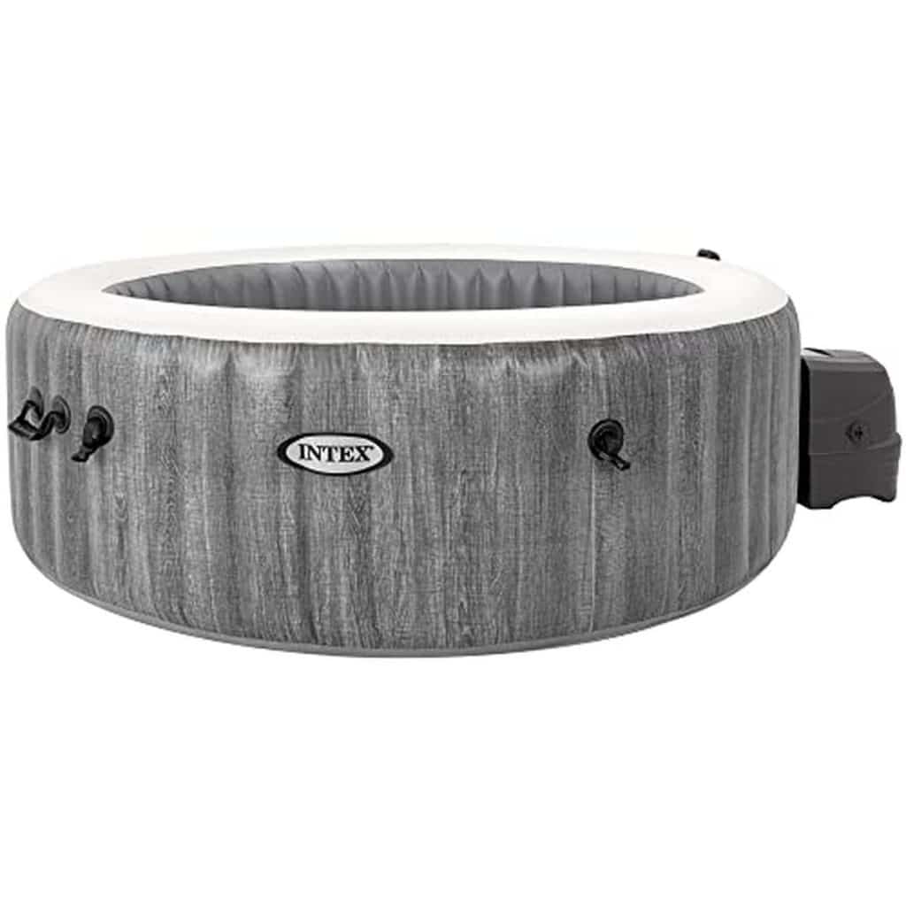 Test Intex Pure Spa baltik 6 places : détente ultime en gris cérusé