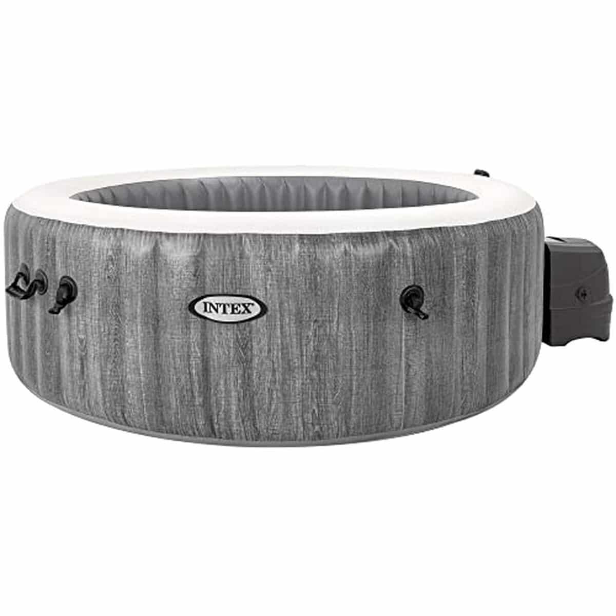 Test Intex Pure Spa baltik 6 places : détente ultime en gris cérusé