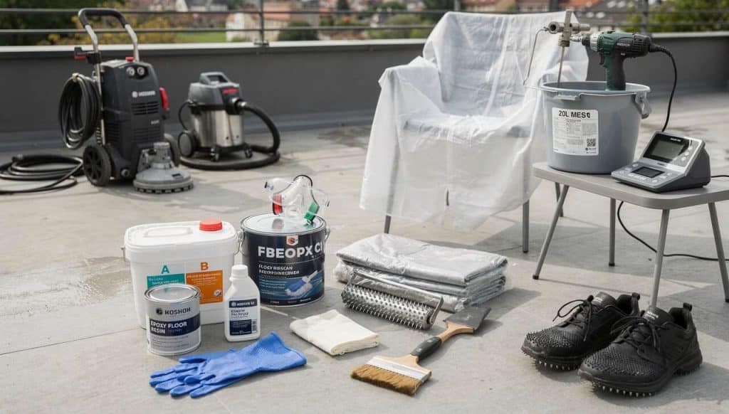 Comment préparer et appliquer la résine pour sol de terrasse ?