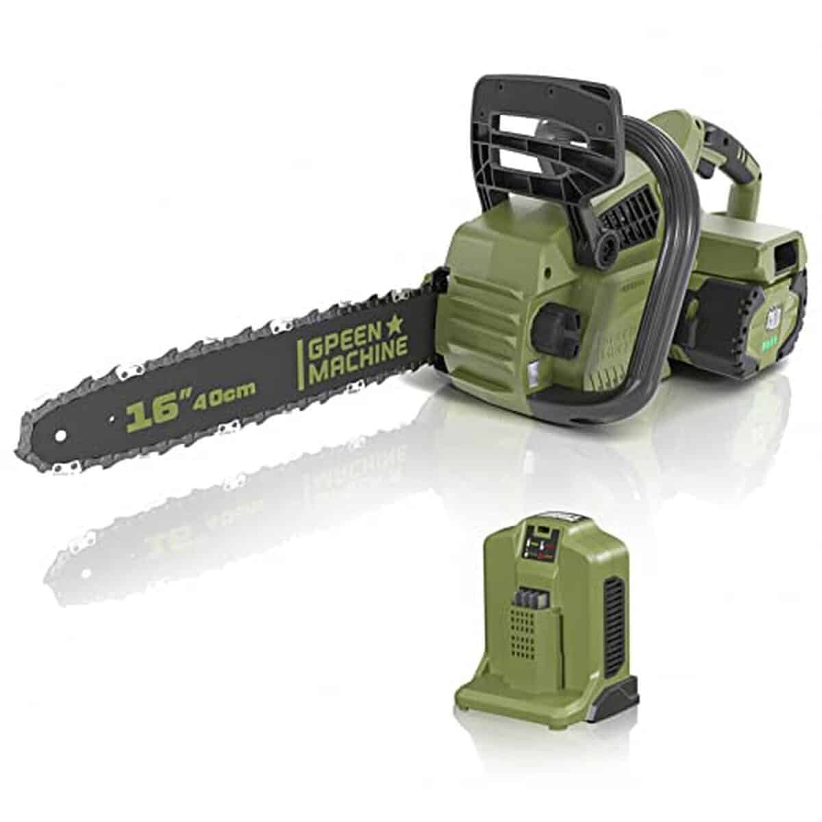 Test : tronçonneuse sans fil Green Machine 62V moteur sans balais