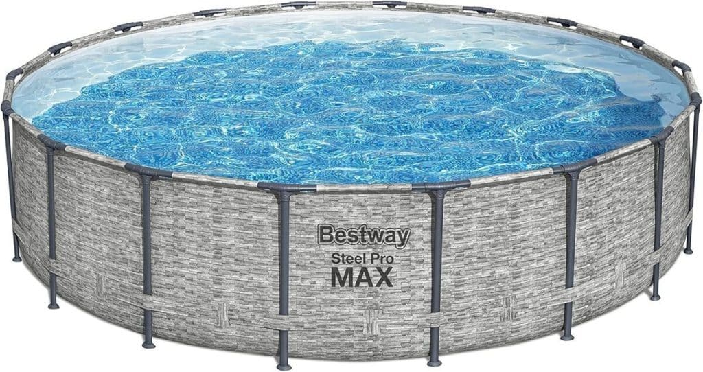 Test de la piscine Intex 5.49m x 1.22m