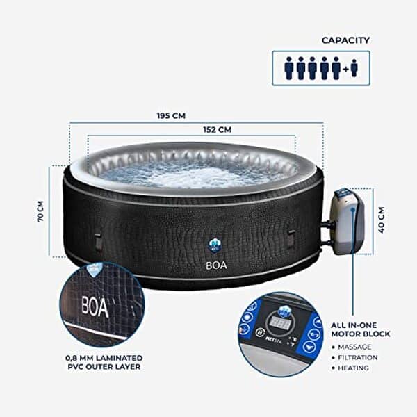 Découvrez le spa gonflable Netspa SP-BOA155B, la solution idéale pour profiter d'une détente XXL en famille. Avis, caractéristiques et guide d'achat complet.
