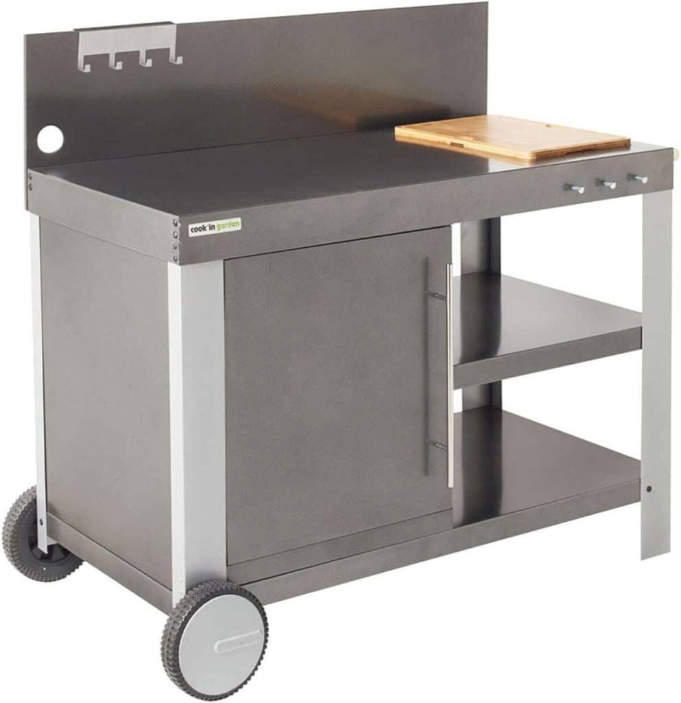 Test de la desserte acier Nova XL Cook'in garden pour plancha et barbecue