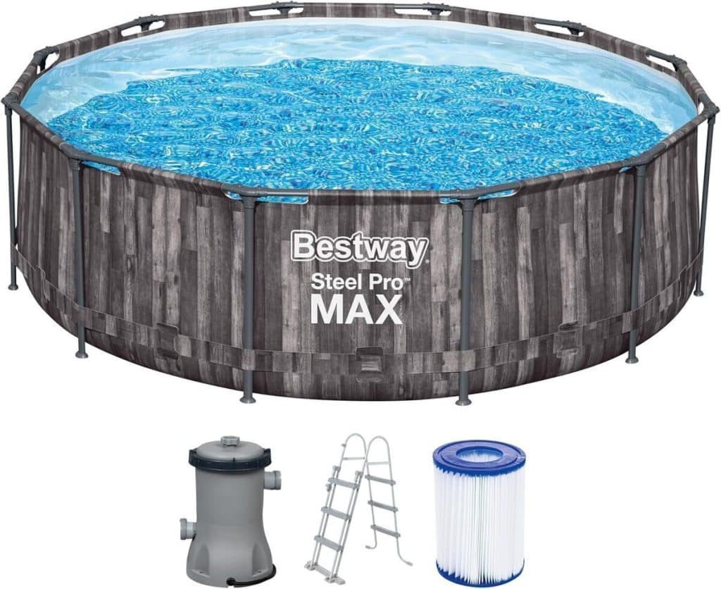 Test de la piscine Bestway FORNOR 56141 avec filtre intégré