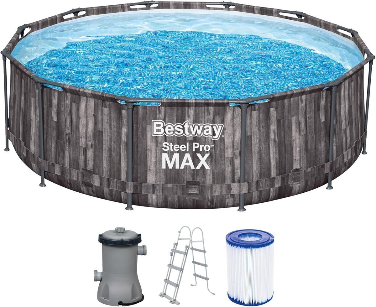 Test de la piscine Bestway FORNOR 56141 avec filtre intégré