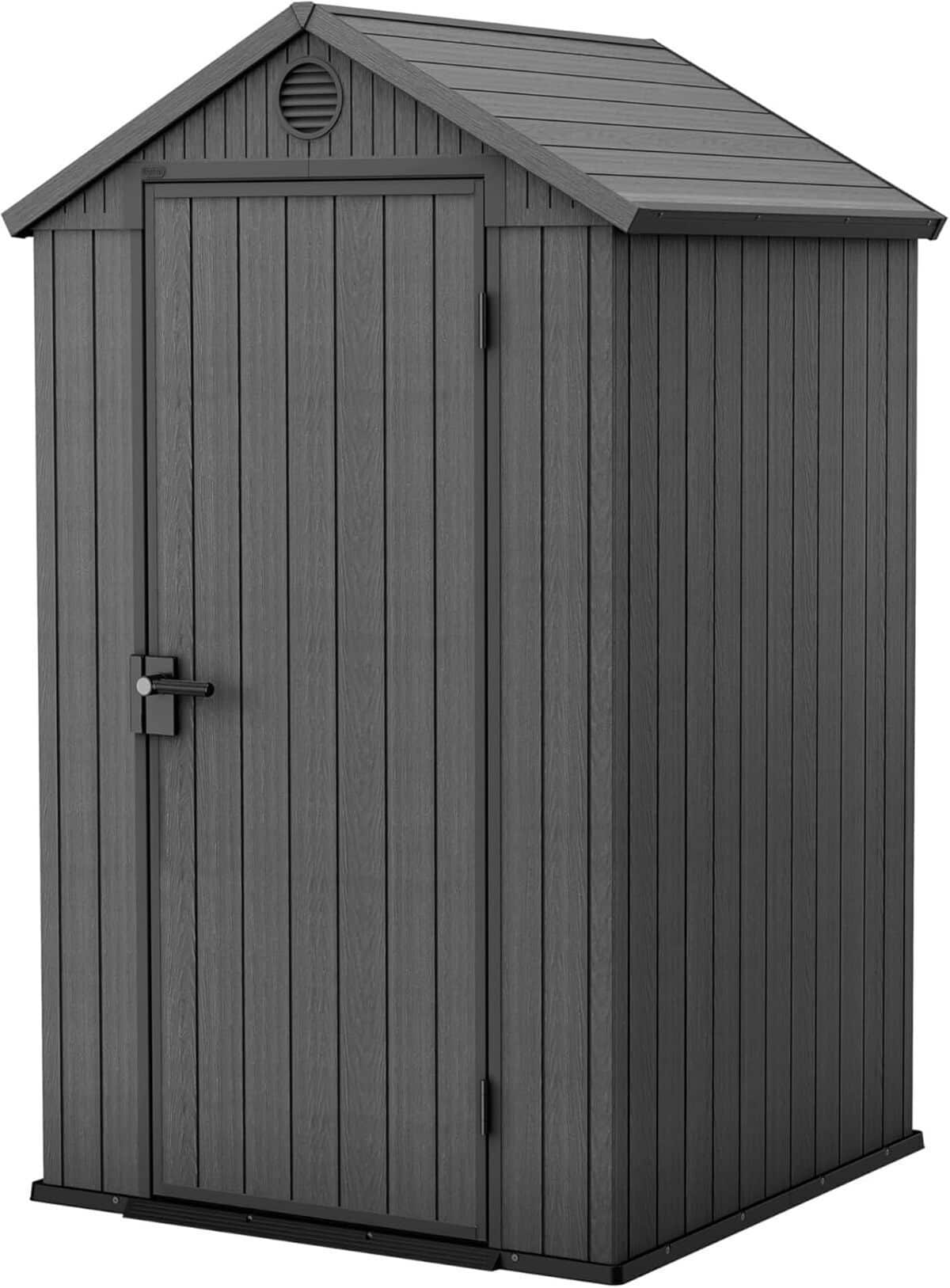 Test de l'abri de jardin Keter Darwin : compact et résistant