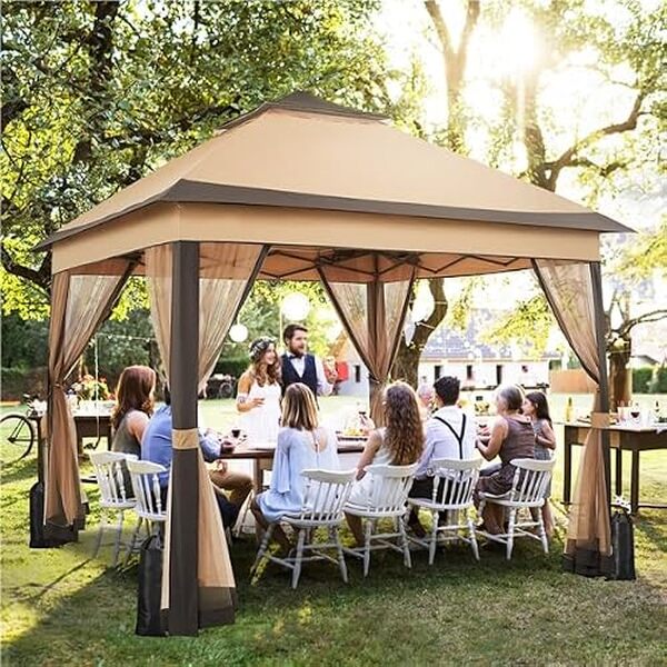 Découvrez notre test détaillé de la tonnelle Yaheetech 3.3 x 3.3 m avec moustiquaires intégrées : caractéristiques, avantages et performances pour votre jardin.