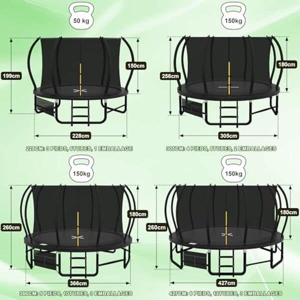 Découvrez notre avis complet sur le trampoline extérieur Devoko : qualité de construction, stabilité exceptionnelle et sécurité pour enfants et adultes. 