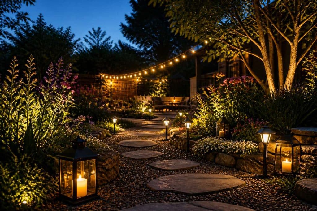 Éclairage extérieur : accessoires essentiels pour votre jardin