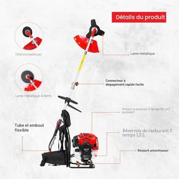 Découvrez notre test détaillé de la débroussailleuse bU-KO 52cc : performances, confort du sac à dos et fiabilité de ce modèle essence professionnel. 
