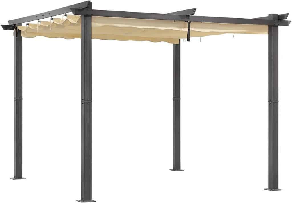 Test de la pergola Angel Living : aluminium, toile rétractable et anti-UV