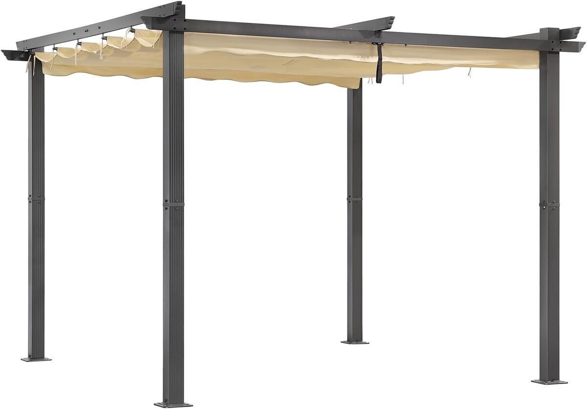 Test de la pergola Angel Living : aluminium, toile rétractable et anti-UV