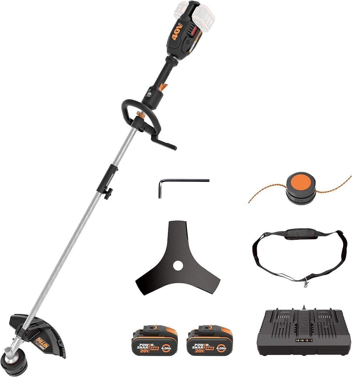 Test débroussailleuse sans fil Worx Nitro 40V : efficacité à toute épreuve