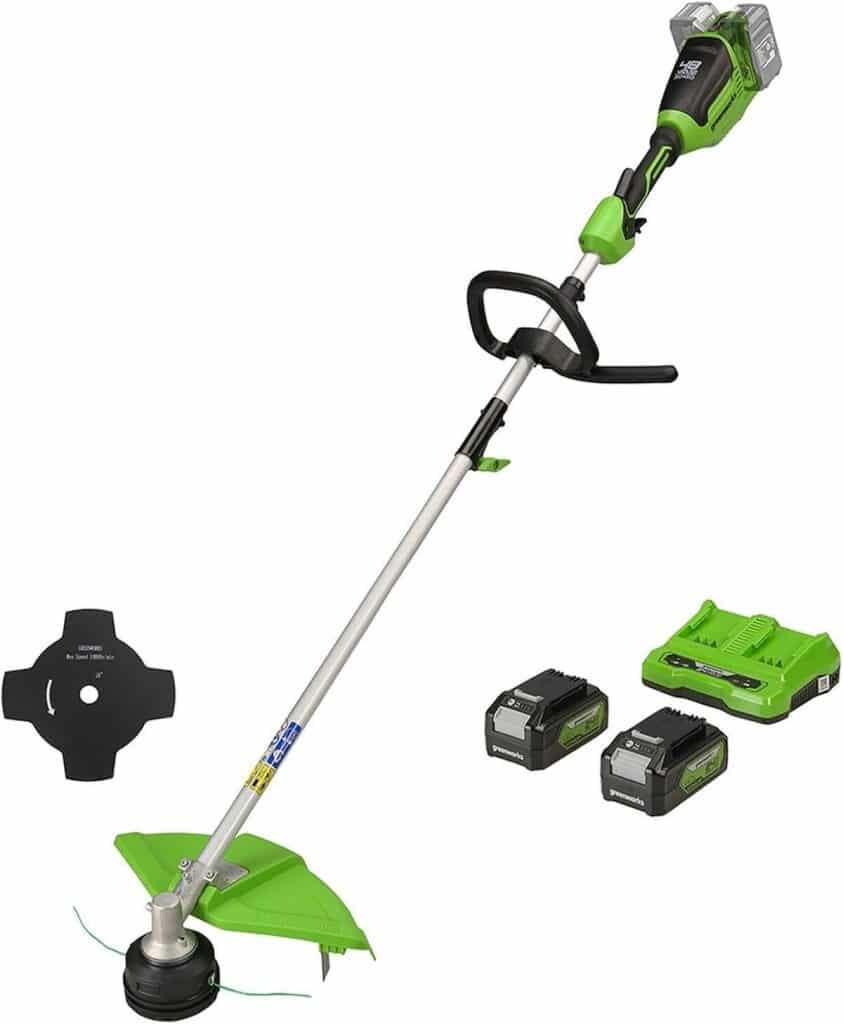 Test du coupe-bordures Greenworks 2x24V : puissance et polyvalence
