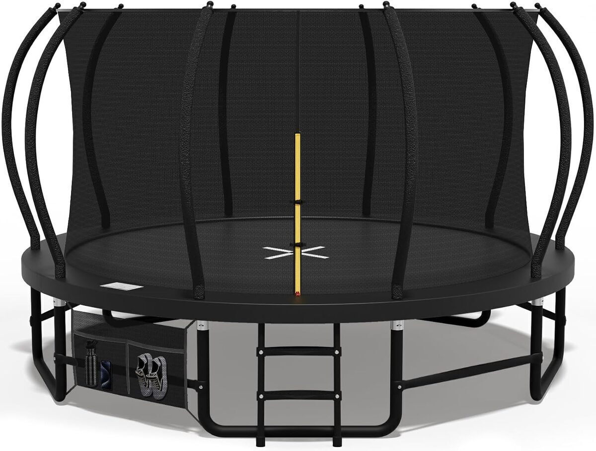 Test du trampoline extérieur Devoko : stabilité et robustesse pour tous