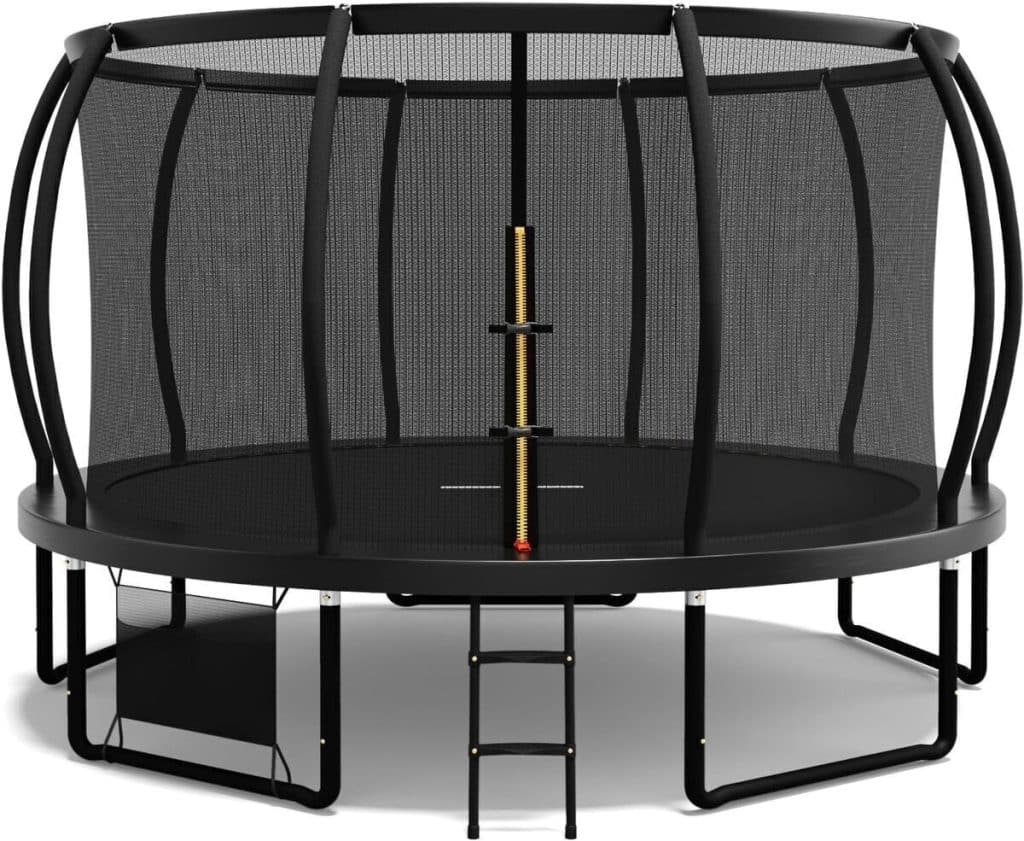 Test du trampoline extérieur Flamaker : sécurité et stabilité pour les enfants