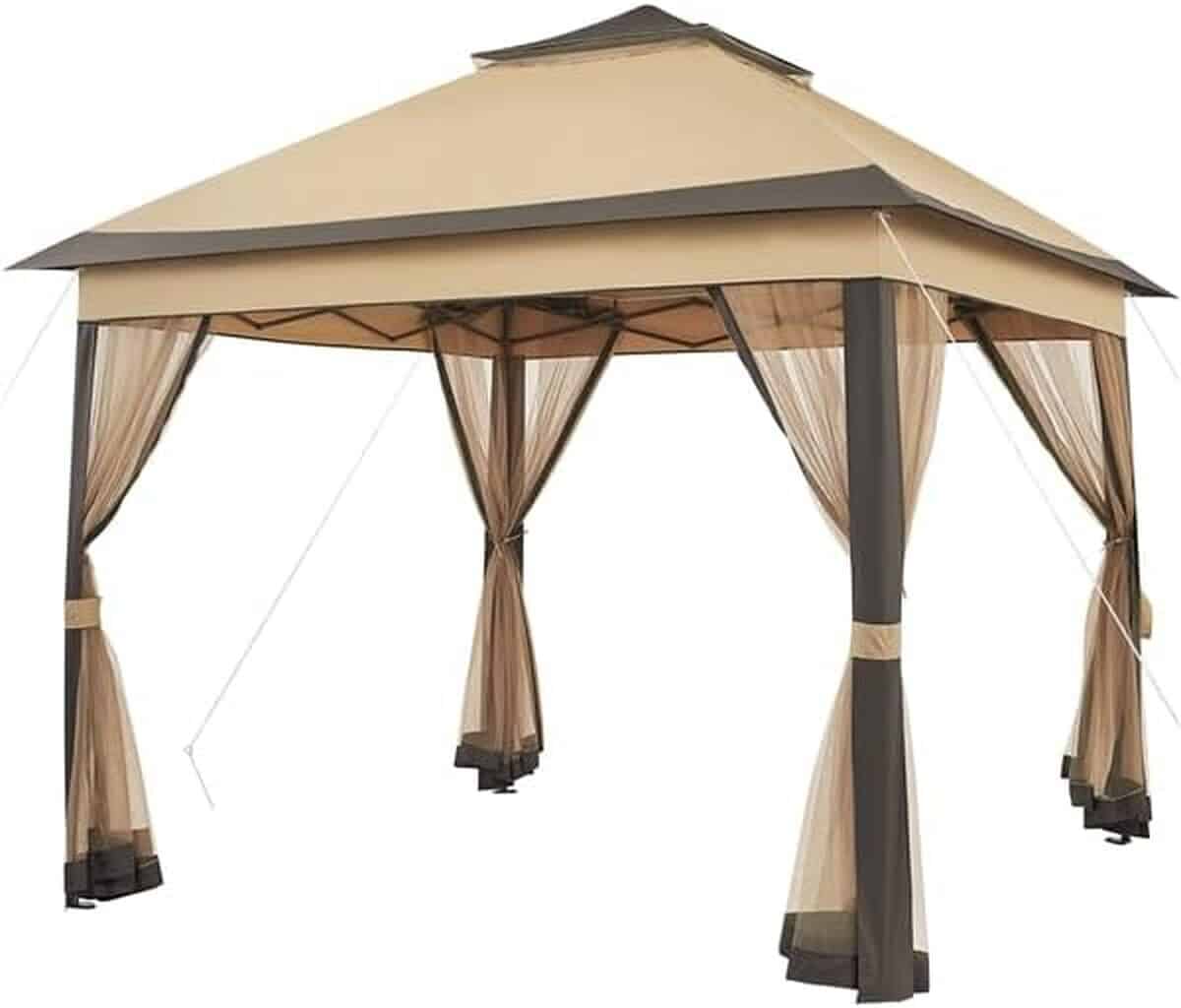 Test : tonnelle jardin Yaheetech avec moustiquaires 3, 3 x 3, 3 m