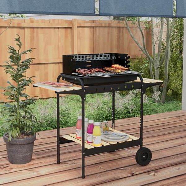 Découvrez notre test du barbecue à charbon Outsunny avec grill réglable et 3 étagères : performance, design et praticité pour vos grillades en famille.