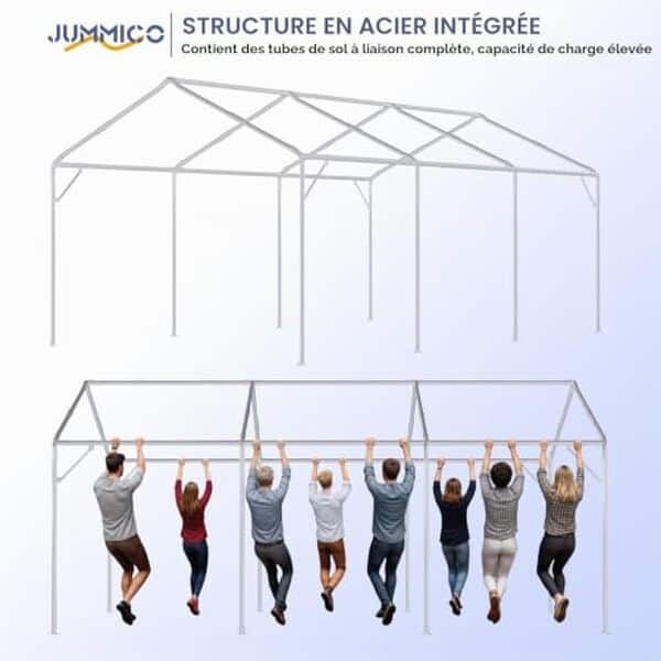 Découvrez notre test complet de la tente de réception imperméable 4x6 m Jummico : performances, étanchéité et verdict final pour votre événement. 