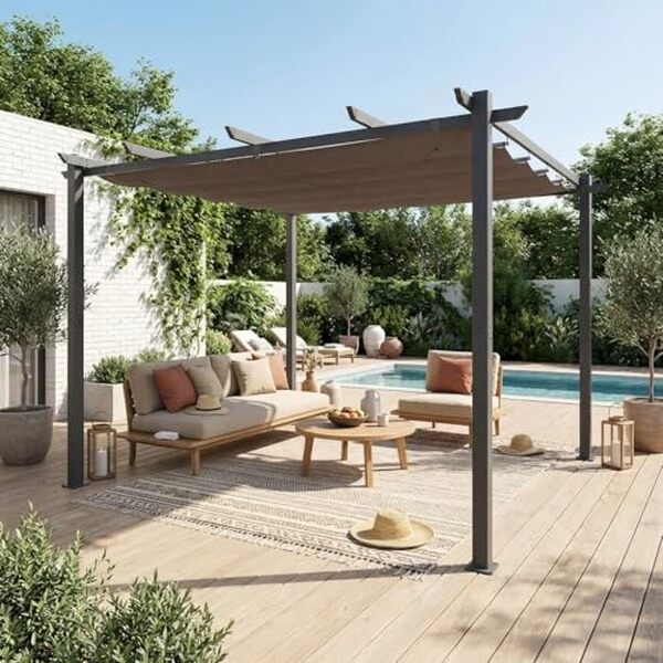 Découvrez notre avis détaillé sur la tonnelle Isla 3x3m en aluminium d'Alice's Garden : caractéristiques, avantages et conseils pour bien l'installer.
