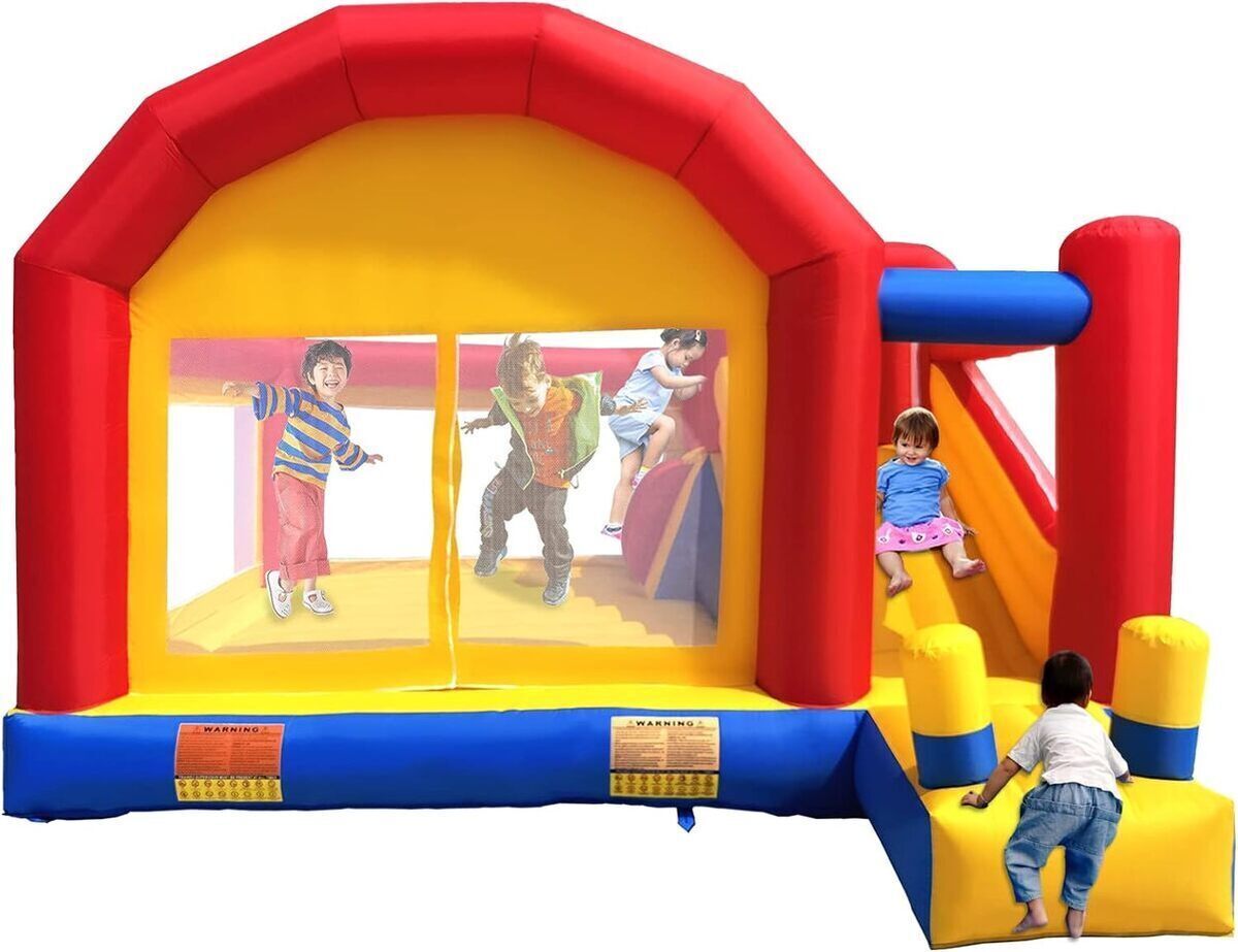Test : ballsea Château gonflable XXL avec trampoline
