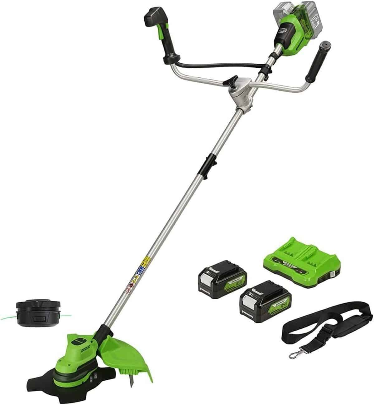 Test de la débroussailleuse Greenworks GD24X2BCBK4x : avis complet