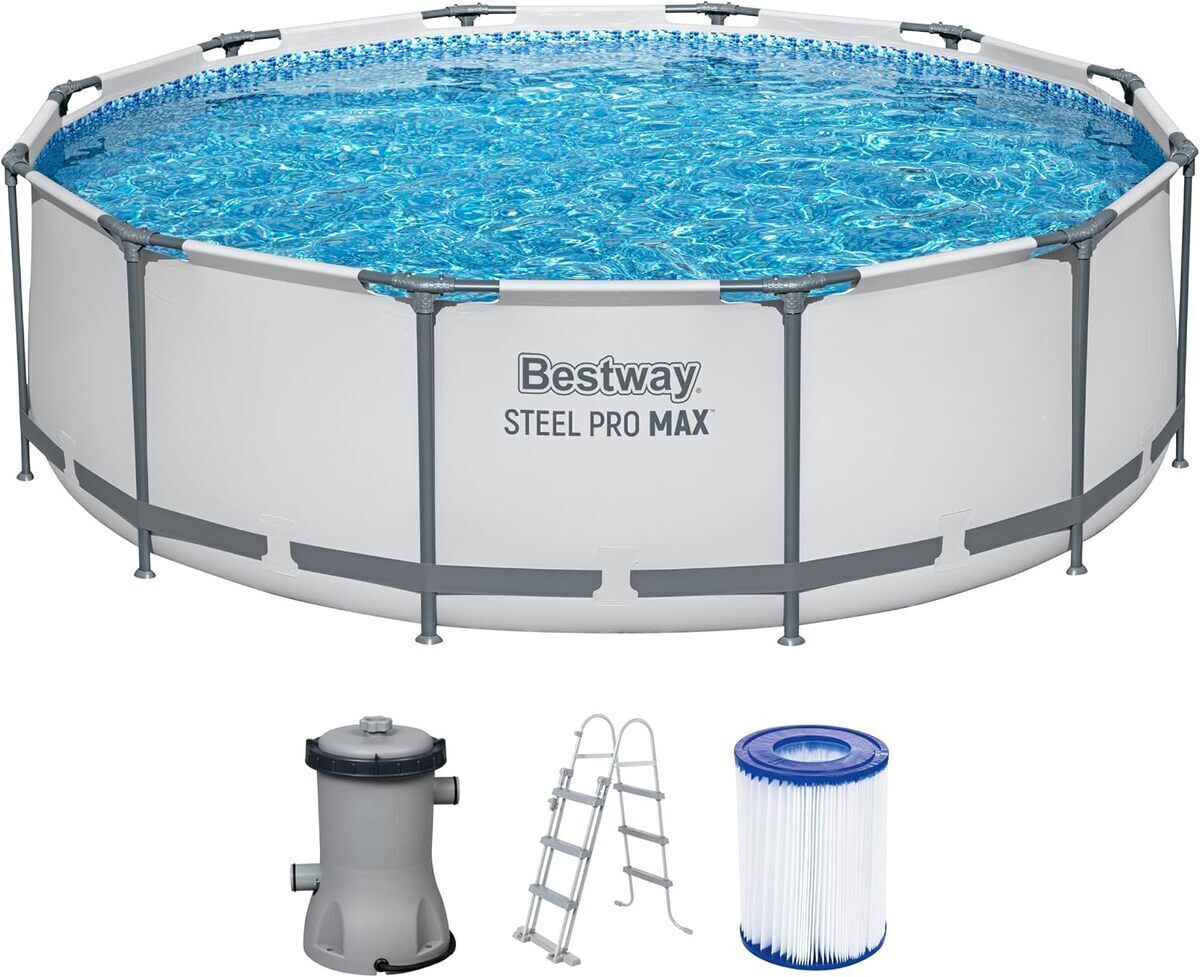 Test piscine Bestway Steel Pro Max : solidité et performance